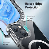 iPhone 15 ESR Air Armor Halolock Bagside Cover - MagSafe Kompatibel - Gennemsigtig