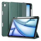 ESR iPad Air 11" (2025 / 2024) / Air 10.9" (2022 / 2020) Rebound Flip Cover m. Apple Pencil Holder - Grøn