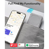 Kortholder med stativfunksjon - ESR GeoWallet - MagSafe-kompatibel - Grå