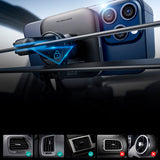 ESR Halolock Qi-2 magnetisk mobilholder for bil m. Trådløs lading 15W - MagSafe-kompatibel - Svart