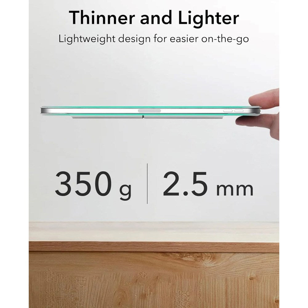iPad Air 13" (2025 / 2024) / Pro 12.9" (2022 / 2021 / 2020) ESR Rebound Magnetic Flip Case - Grå