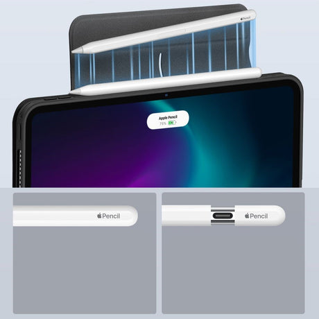 iPad Pro 11" (2024) ESR Rebound Hybrid Flip-deksel - Svart