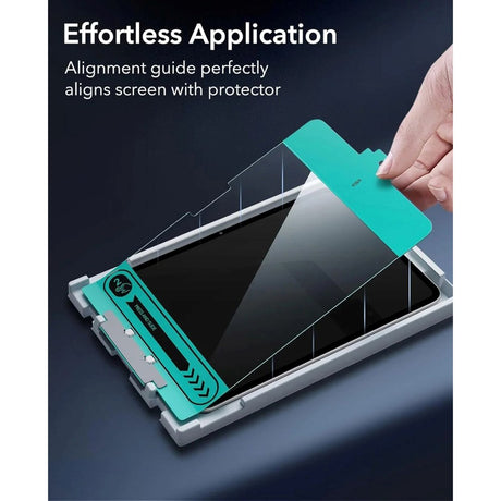 ESR iPad Pro 13" (2024) skjermbeskytter - inkl. monteringsramme - 2 stk - Gjennomsiktig