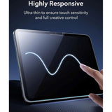 ESR iPad Pro 13" (2024) Skærmbeskyttelse - inkl. Monteringsramme - 2 Stk. - Gennemsigtig