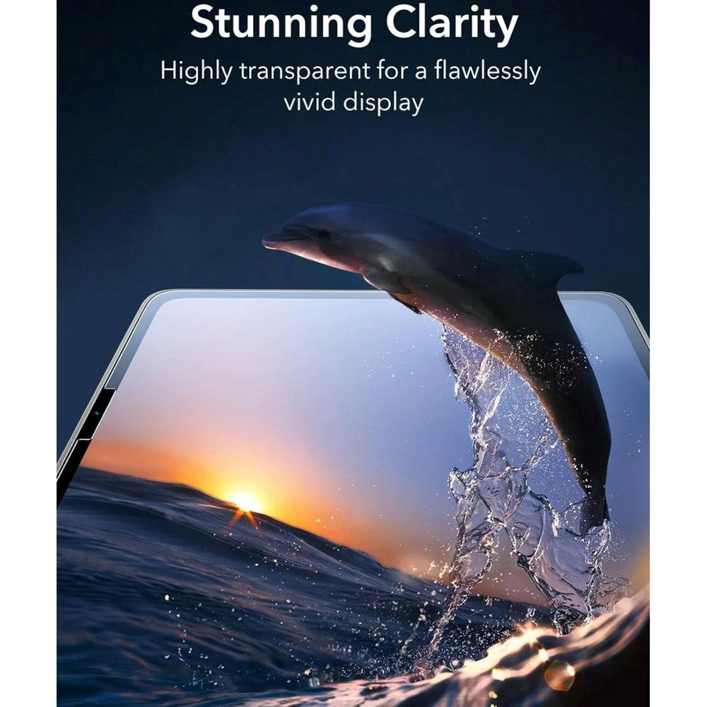 ESR iPad Pro 13" (2024) Skærmbeskyttelse - inkl. Monteringsramme - 2 Stk. - Gennemsigtig