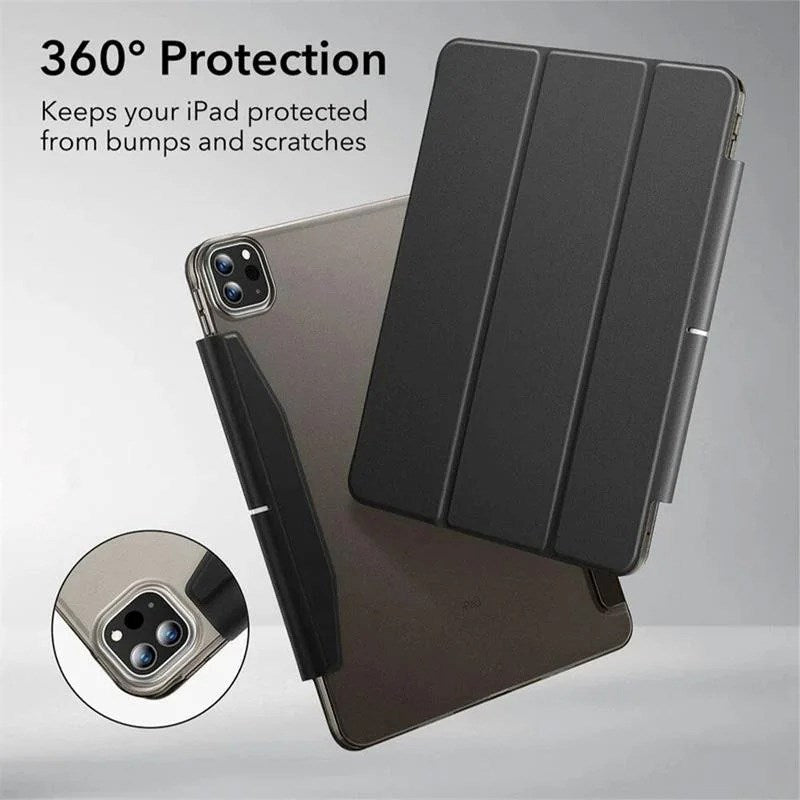 iPad Pro 13" (2025 / 2024) ESR Ascend Tri-Fold Flip Cover - Sort