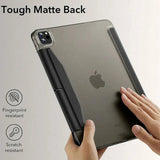 iPad Pro 13" (2025 / 2024) ESR Ascend Tri-Fold Flip Cover - Sort