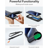 iPhone 15 Pro Max / 14 Pro Max - ESR Vandtæt Case - Sort