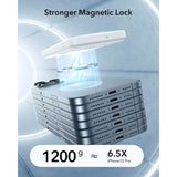 PowerBank m. Kickstand - ESR Qi2 MagSlim - 15W / 5000 mAh - MagSafe Kompatibel - Hvid