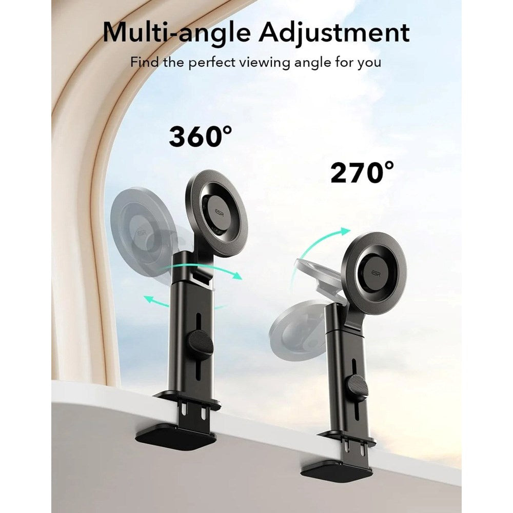 ESR MagSafe reisetelefonholder for bord - svart