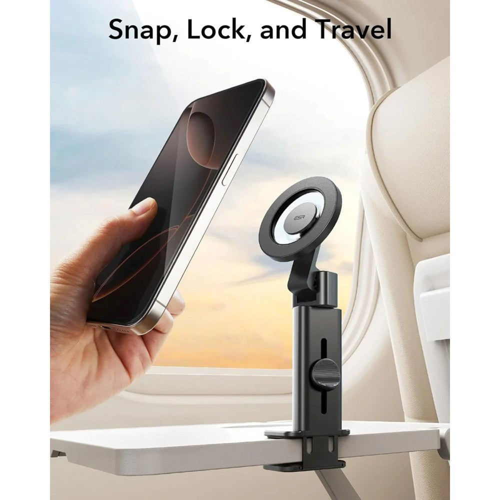 ESR MagSafe reisetelefonholder for bord - svart