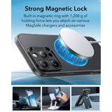 iPhone 16 Pro - ESR Zero Clear fleksibelt plastdeksel - MagSafe-kompatibel - Mattsvart