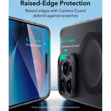 iPhone 16 Pro - ESR Zero Clear fleksibelt plastdeksel - MagSafe-kompatibel - Mattsvart