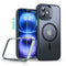 iPhone 16 ESR HaloLock m. Bagside Cover & Beskyttelsesglas - MagSafe Kompatibel - Mat Sort