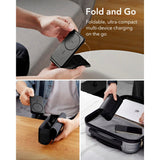 3-i-1 Qi2 sammenleggbar trådløs lader - ESR - MagSafe-kompatibel - Svart