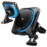 ESR Mobilholder til Bil m. Trådløs Opladning til Ventilationsrist & Instrumentbræt - MagSafe Kompatibel - Sort
