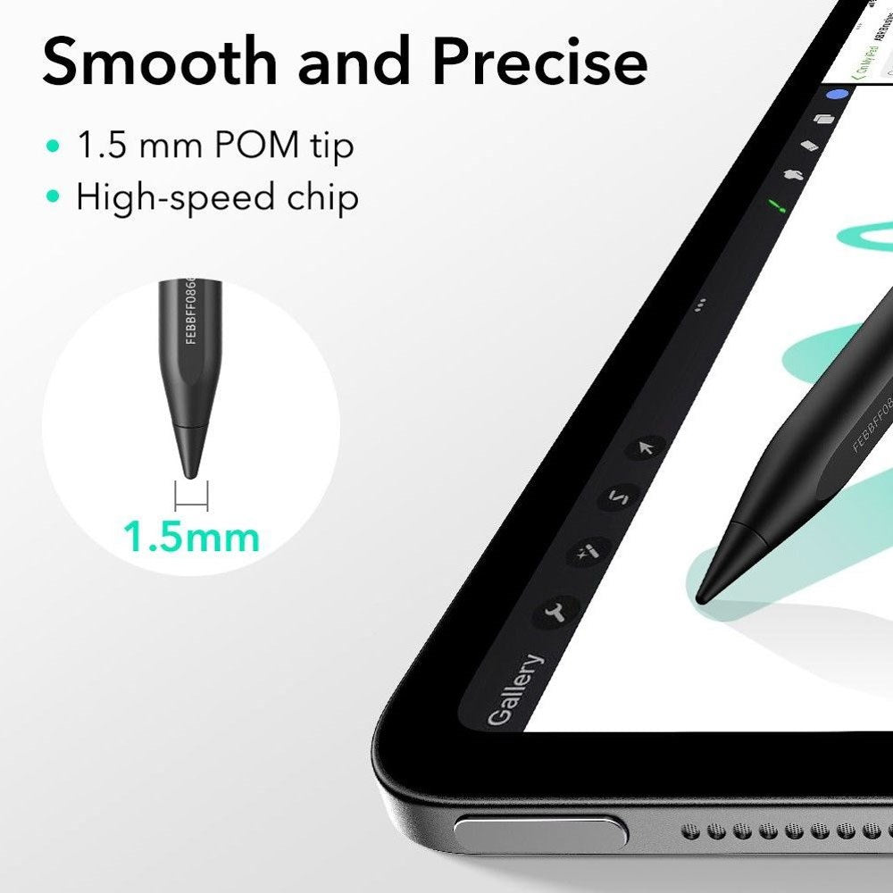 ESR Geo Digital Stylus / Touch Pen - Sort