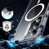 Samsung Galaxy S25+ (Plus) - ESR Classic Hybrid-deksel - MagSafe-kompatibel - Gjennomsiktig