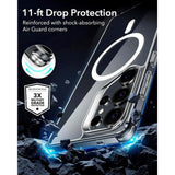 Samsung Galaxy S25 Ultra - ESR Classic Hybrid-deksel - MagSafe-kompatibel - Gjennomsiktig