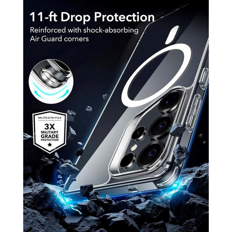 Samsung Galaxy S25 Ultra - ESR Classic Hybrid-deksel - MagSafe-kompatibel - Gjennomsiktig