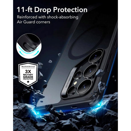 Samsung Galaxy S25 Ultra - ESR Classic Hybrid-deksel - MagSafe-kompatibel - Mattsvart