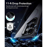 Samsung Galaxy S25 Ultra - ESR Classic Hybrid Deksel - MagSafe kompatibel - Gjennomsiktig / Svart