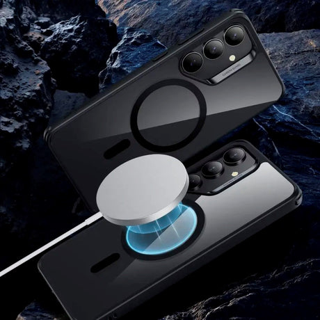 Samsung Galaxy S25+ (Plus) - ESR Classic Hybrid-deksel - MagSafe-kompatibel - Gjennomsiktig / Svart