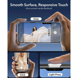 ESR iPhone 16 Pro Max Classic Hybrid-deksel m. Kamerakontrollknapp - MagSafe-kompatibel - Matt gjennomsiktig / svart