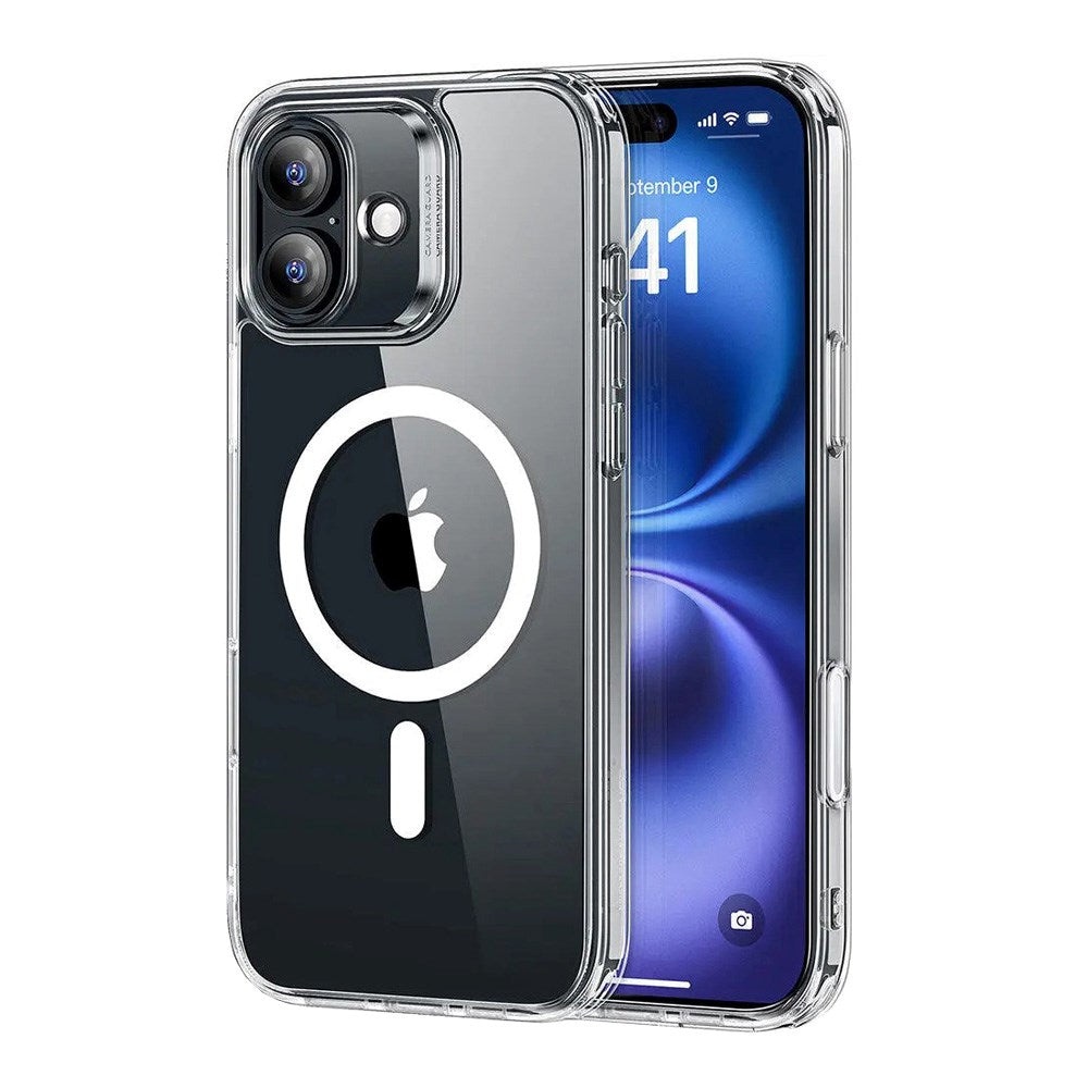 ESR iPhone 16 Plus Classic Hybrid-deksel m. Kamerakontrollknapp - MagSafe-kompatibel - Gjennomsiktig