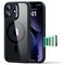 iPhone 17 ESR Classic Hybrid Cover m. Indbygget Camera Control Knap - MagSafe Kompatibel - Gennemsigtig / Sort