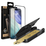 iPhone 17 / 16 Pro ESR UltraFit Armorite Pro Skærmglas - Gennemsigtig / Sort