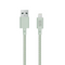 Native Union beltekabel USB-A til Lightning m. Skinnspenne 1,2 meter - Sage
