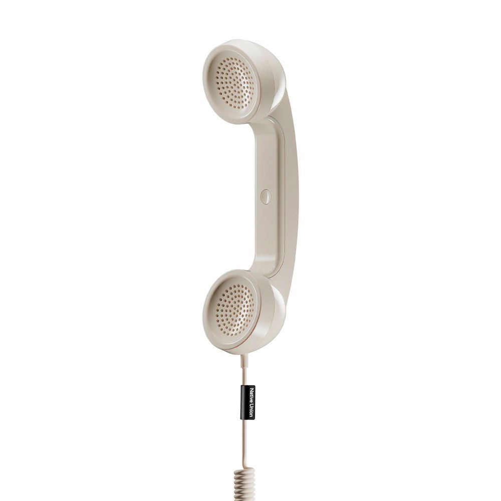 Native Union - Retro Mobil m. USB-C - Sandstone