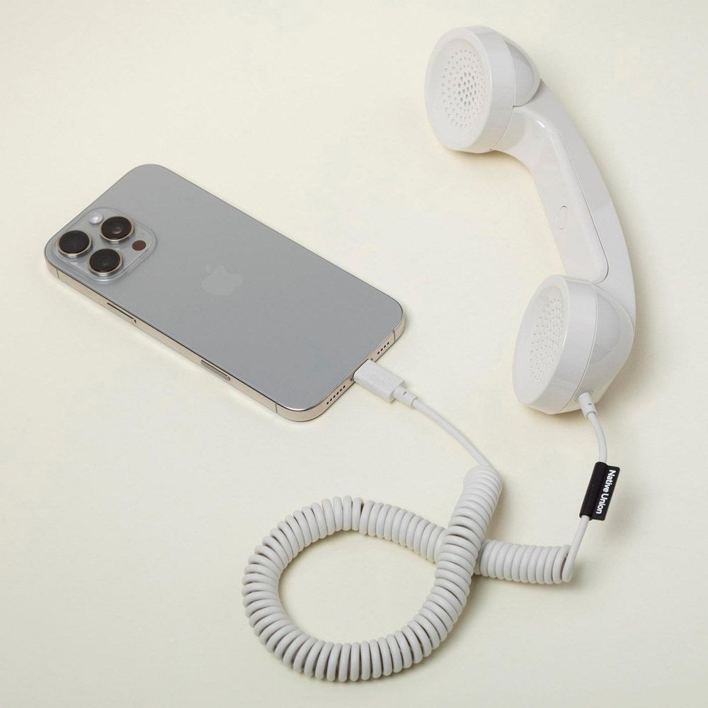 Native Union - Retro Mobil m. USB-C - Sandstone