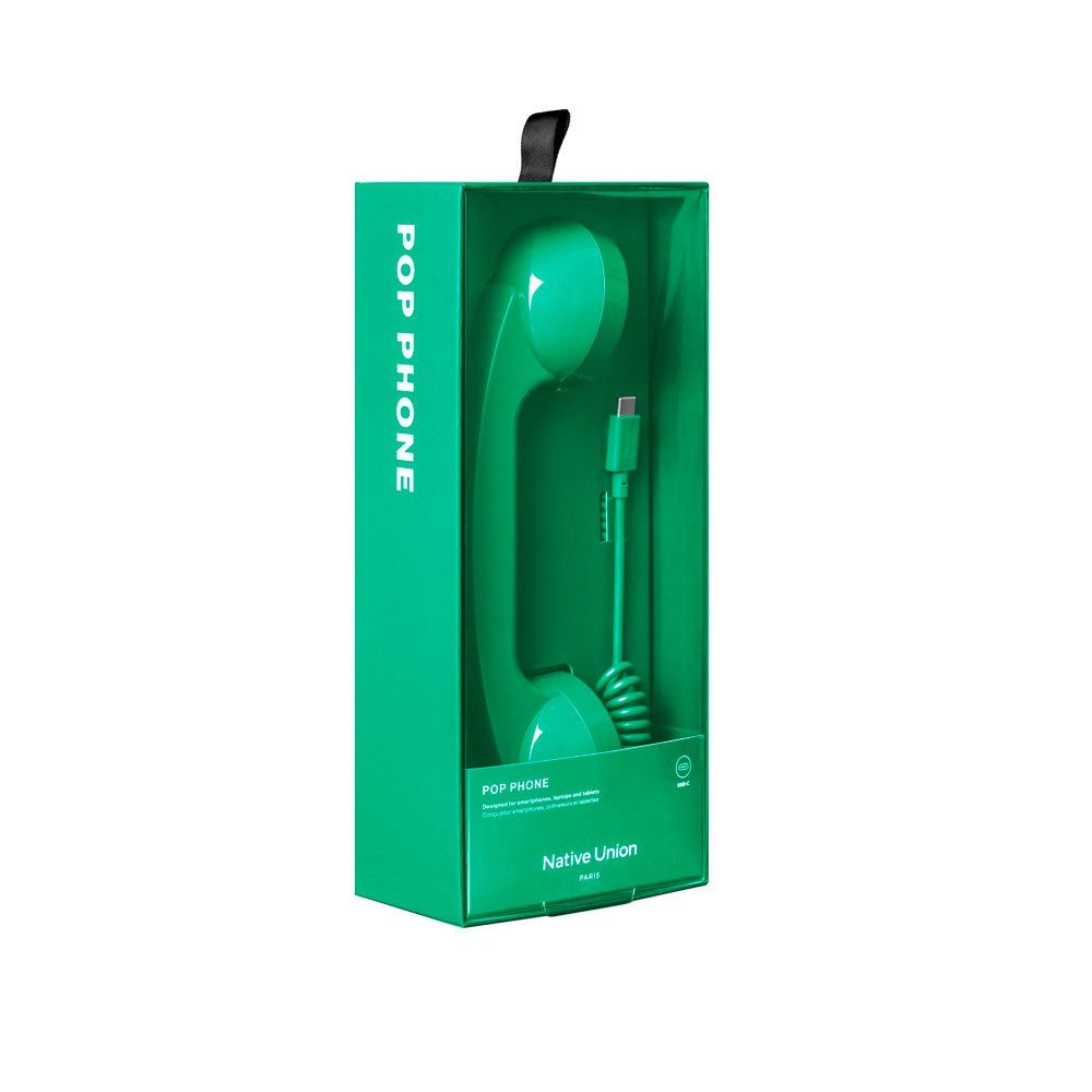 Native Union - Retro Mobil m. USB-C - Pine