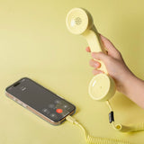 Native Union - Retro Mobil m. USB-C - Lemon