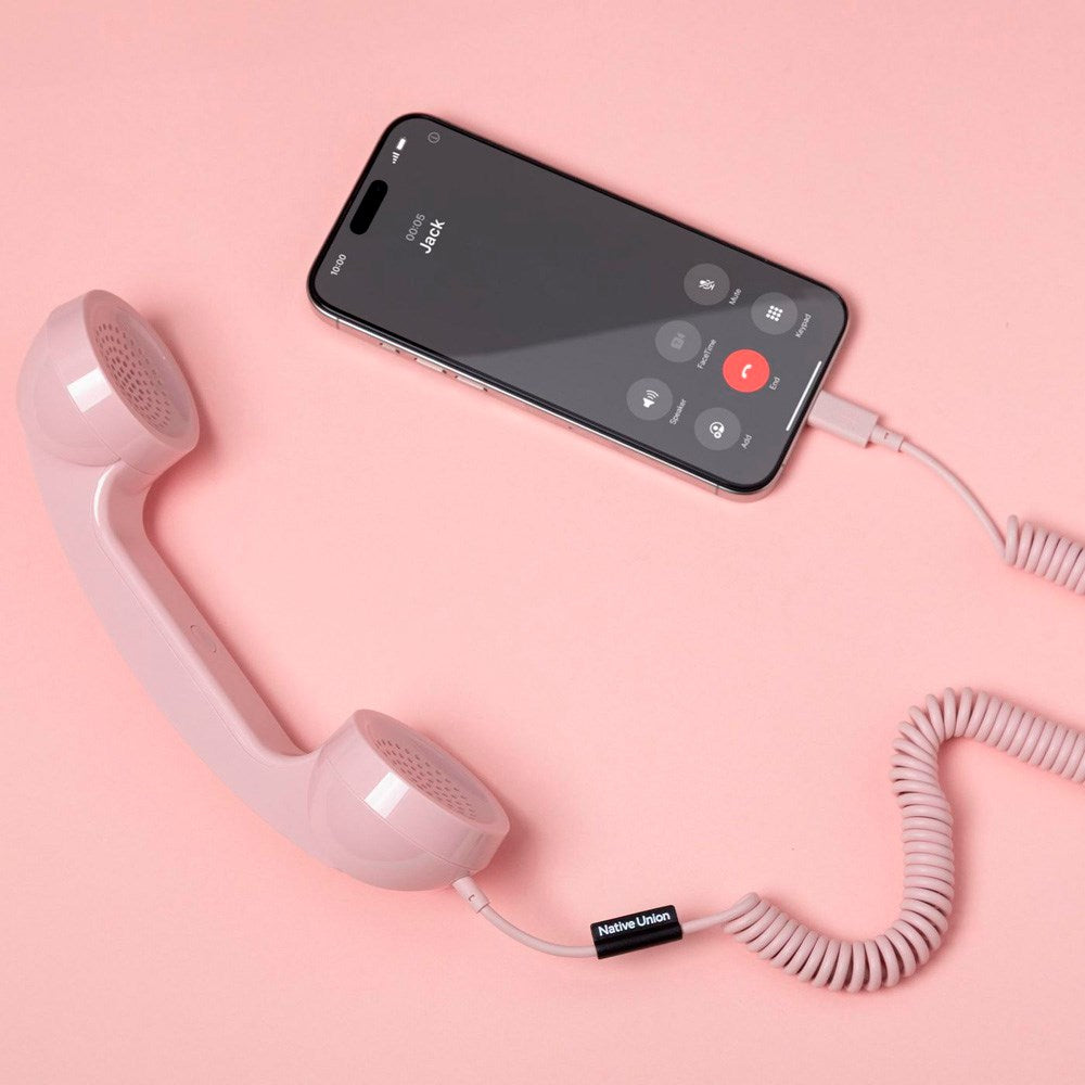 Native Union - Retro Mobil m. USB-C - Candy