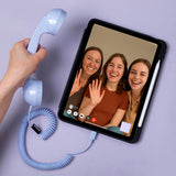 Native Union - Retro Mobil m. USB-C - Azur