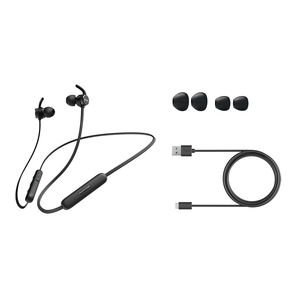 Philips Series 1000 trådløse Bluetooth-hodetelefoner In-Ear m. Mikrofon - Svart