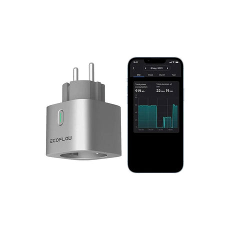 EcoFlow Smart Plug Oplader til Væg - Grå