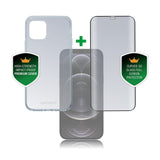 iPhone 12 Pro Max 4smarts 360⁰ beskyttelsessett Premium Edition (deksel + skjermbeskytter)