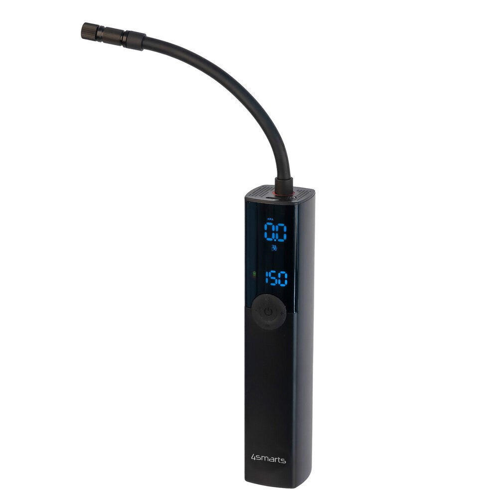 4smarts VoltPump Mini Luftpumpe til Universal Brug - Sort
