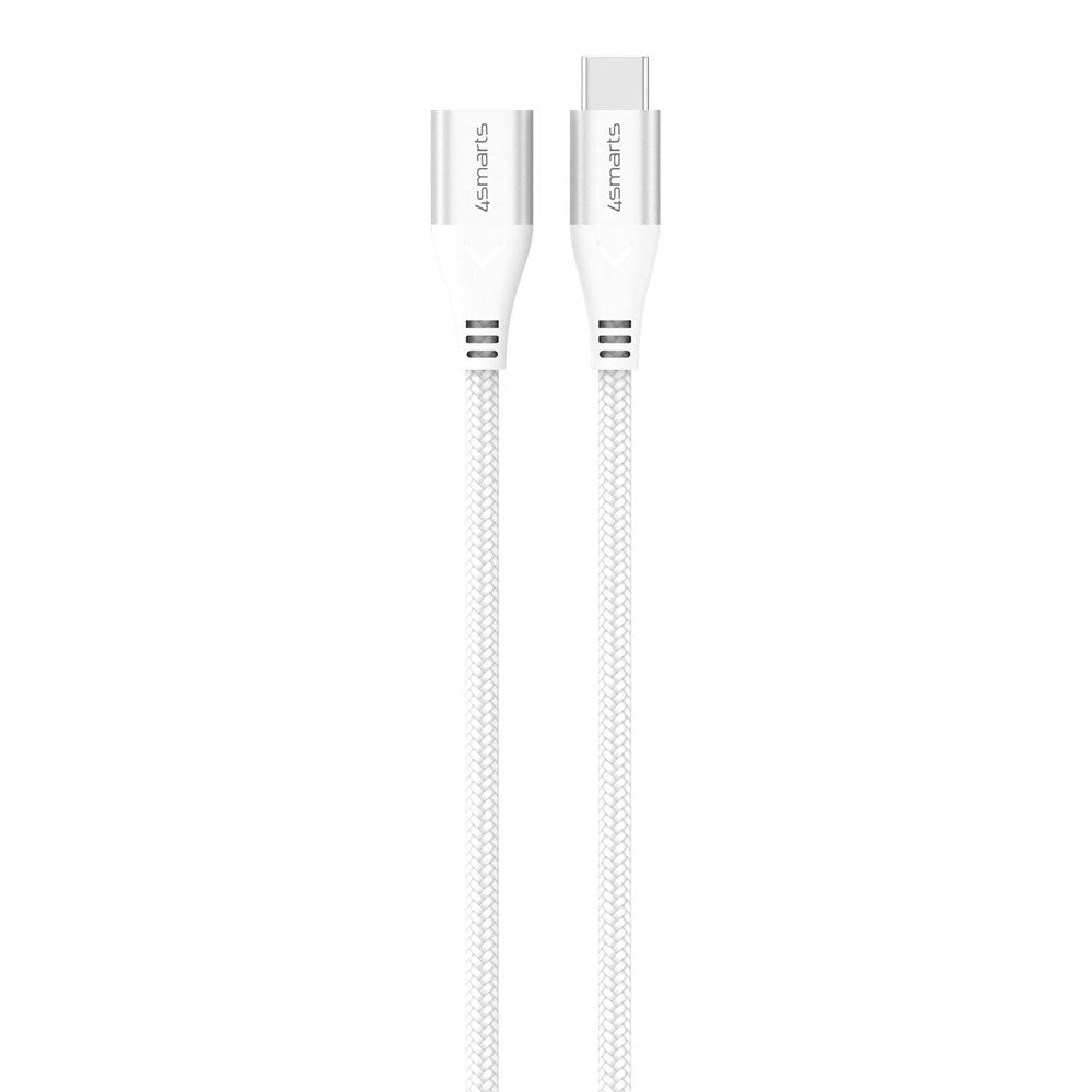4smarts 60W Forlængerkabel - USB-C / 1.5m - Hvid