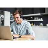 JVC Deep Bass HA-S36W True Wireless On-Ear-hodetelefoner - blå