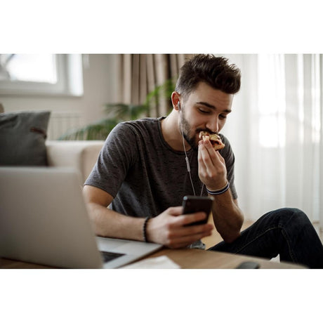 JVC HA-FR17UC hodetelefoner (in-ear) m. USB-C og mikrofon - Hvit