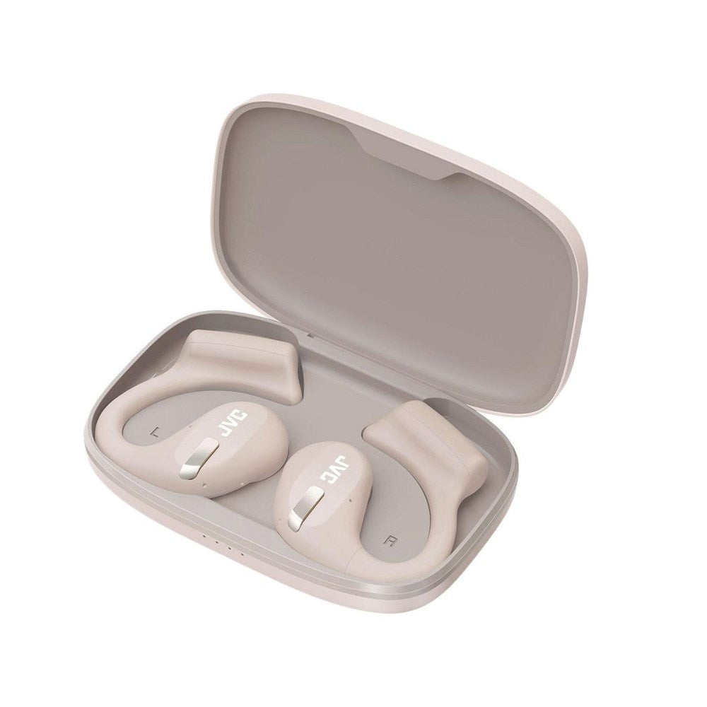 JVC Nearphones HA-NP50T True Wireless Open-Ear Høretelefoner - Beige