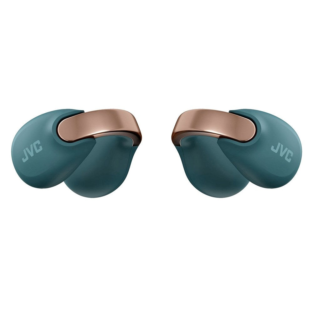 JVC Nearphones HA-NP1T True Wireless Cuff Headset - Open-Ear - Blå