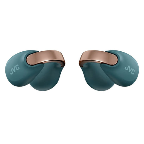 JVC Nearphones HA-NP1T True Wireless Cuff Headset - Open-Ear - Blå