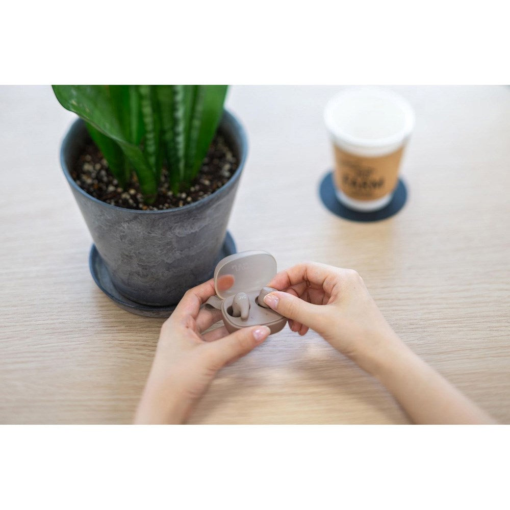 JVC Gumy HA-A23T True Wireless In-Ear Headset m. Active Noise Cancelling - Beige