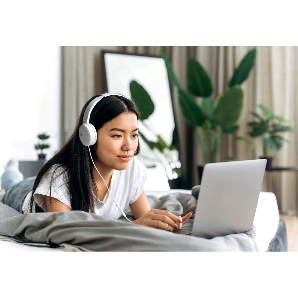 JVC HA-S33UC On-Ear Høretelefoner m. Ledning - Hvid